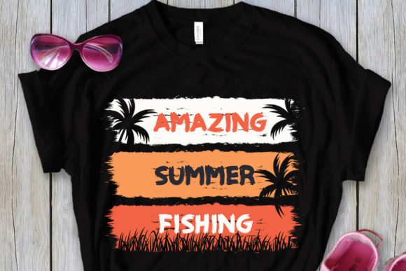 Amazing Summer Fishing T-Shirts Design Review