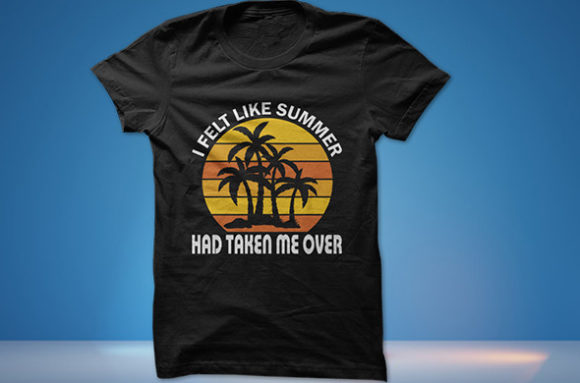 Awesome Summer Typography T Shirt Design Graphics Review