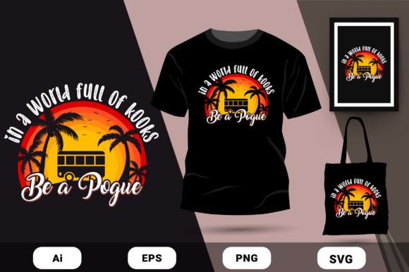 Be a Pogue Summer Graphics & Print Templates Review