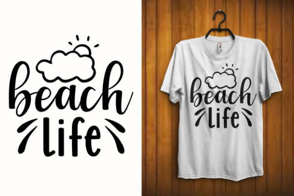 Beach Life T-Shirt Graphics & Print Templates Review