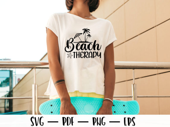 Beach Therapy SVG: Graphics & Print Templates Review