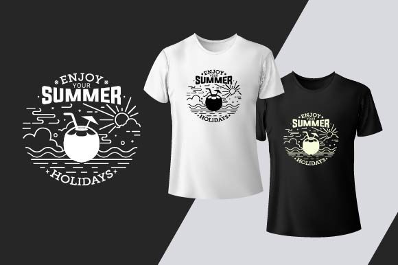 Enjoy Your Summer Graphics & Print Templates Review