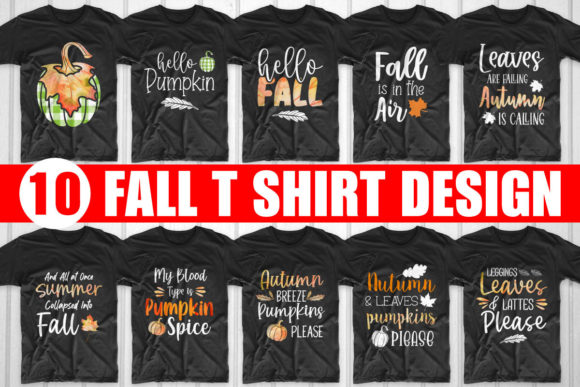 Fall T-Shirt Design SVG Bundle 3: Graphics Review