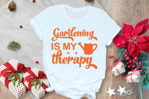 Gardening is My Therapy: Summer SVG Graphics for T-Shirt Designs