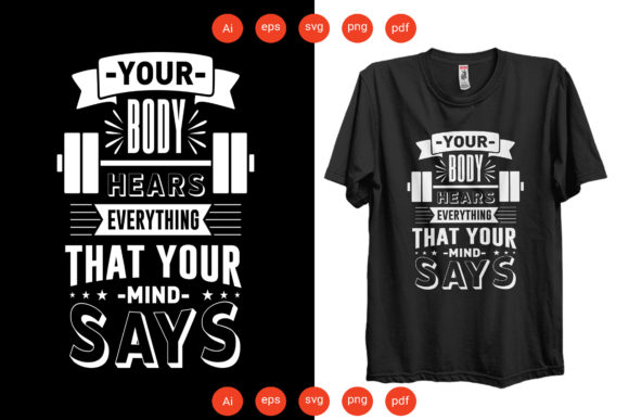 Gym T Shirt Graphics & Print Templates Review