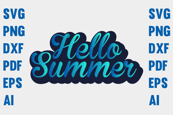 Hello Summer Graphics: Print Templates for Crafters