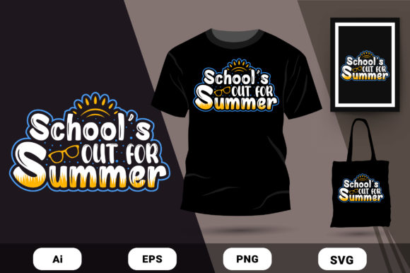 School's Summer Graphics: Print Templates Review