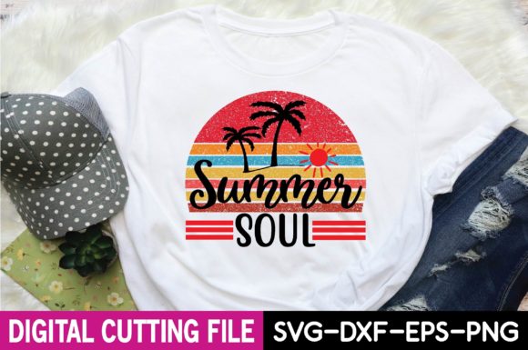 Summer Soul Svg: Graphics for T-Shirt Designs