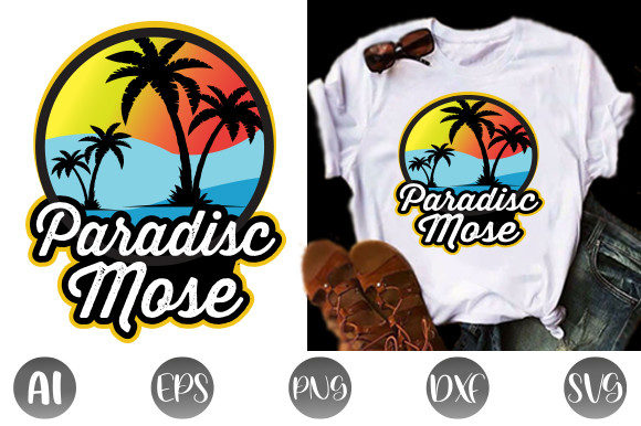 Summer Vector T-Shirt Design: Graphics & Print Templates